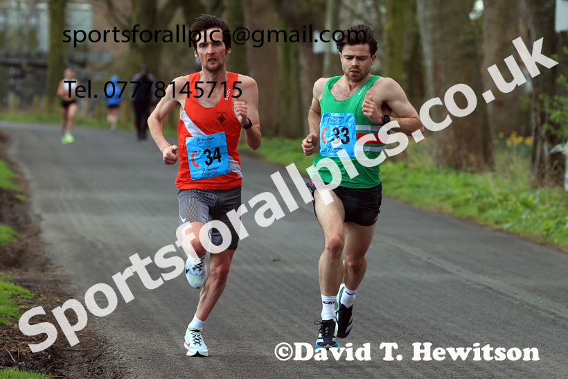 Senior Mens 12 Stage Road Relay, 2026 Northern Mens 12 and Womens 6 Stage Road Relays and Young Athletes 5k, Sheepmount Stadium, Carlisle. Photo: David T. Hewitson/Sports for All Pics